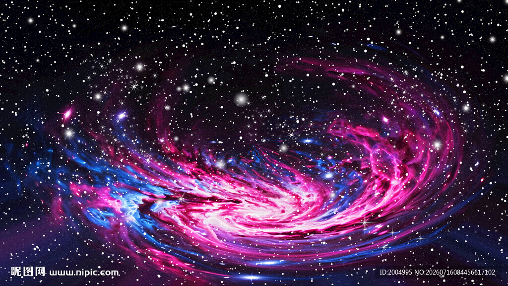 梦幻绚丽星空宇宙漩涡