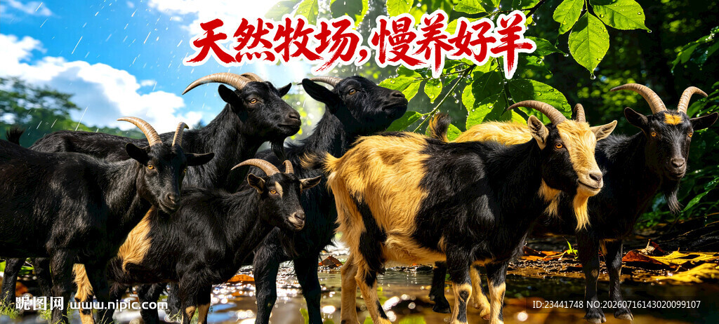 黑山羊广告