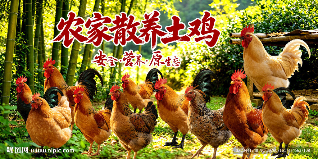 土鸡 