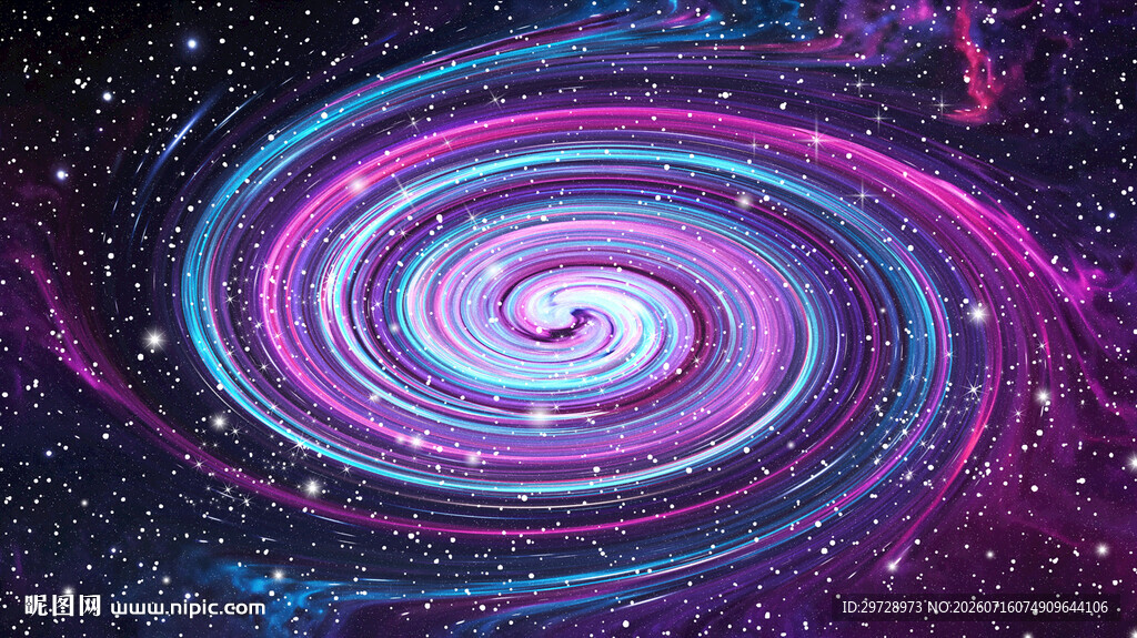 绚丽星空旋涡