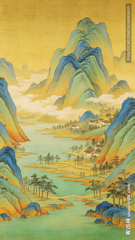 千里江山图