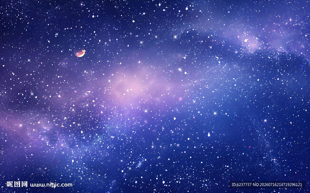 璀璨星空背景