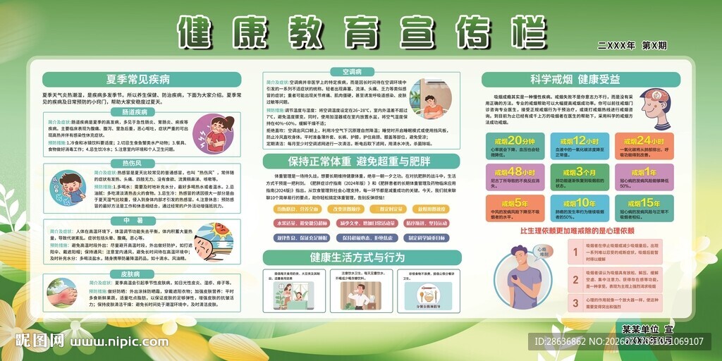 健康教育宣传栏