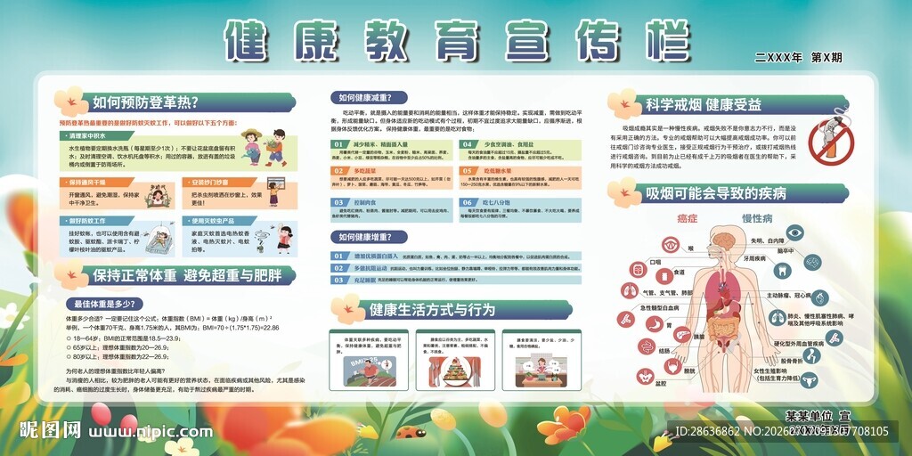 健康教育宣传栏