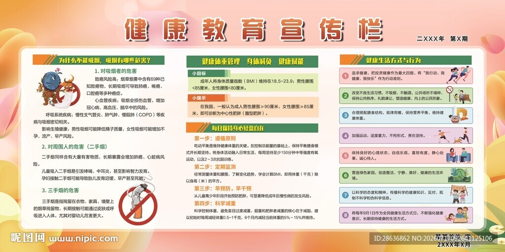 健康教育宣传栏