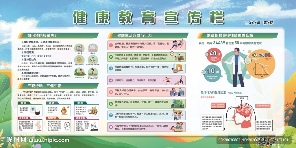 健康教育宣传栏
