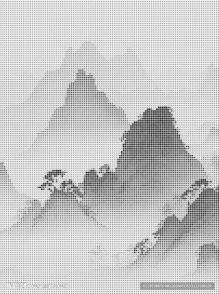 山水冲孔