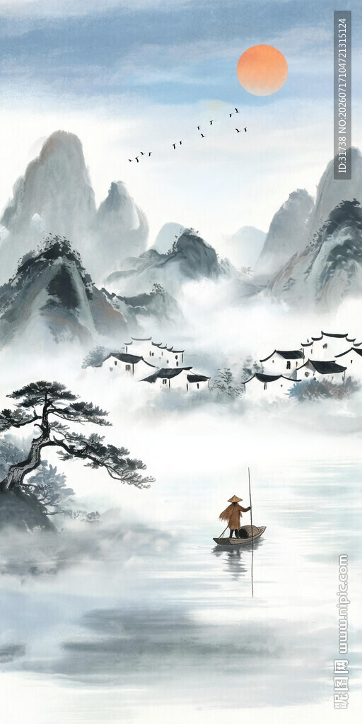 水墨江南