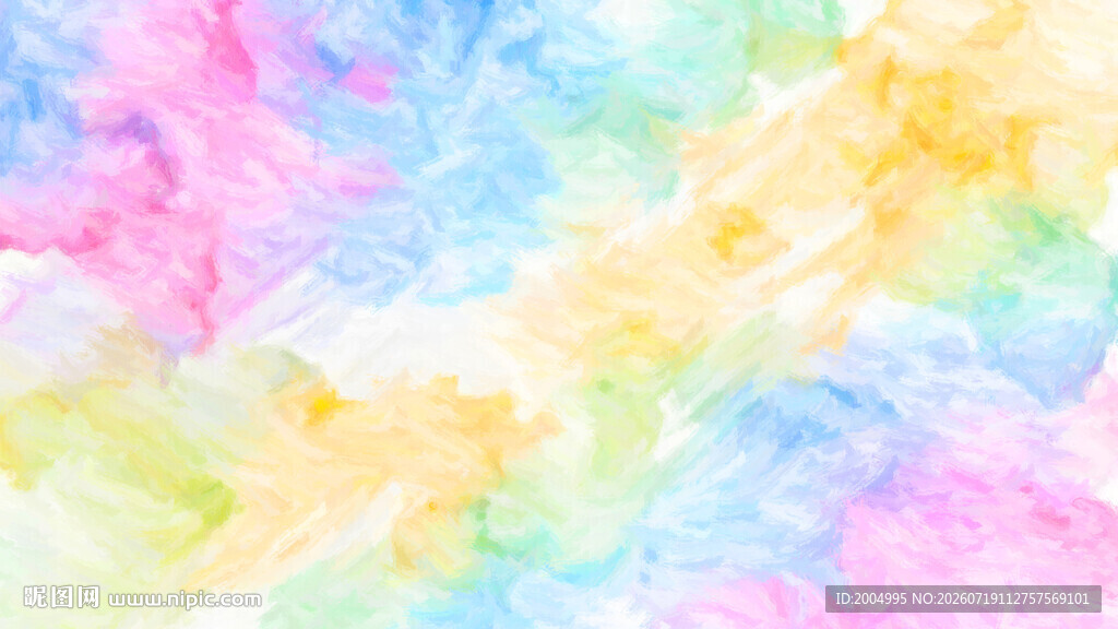 梦幻多彩水彩背景纹理