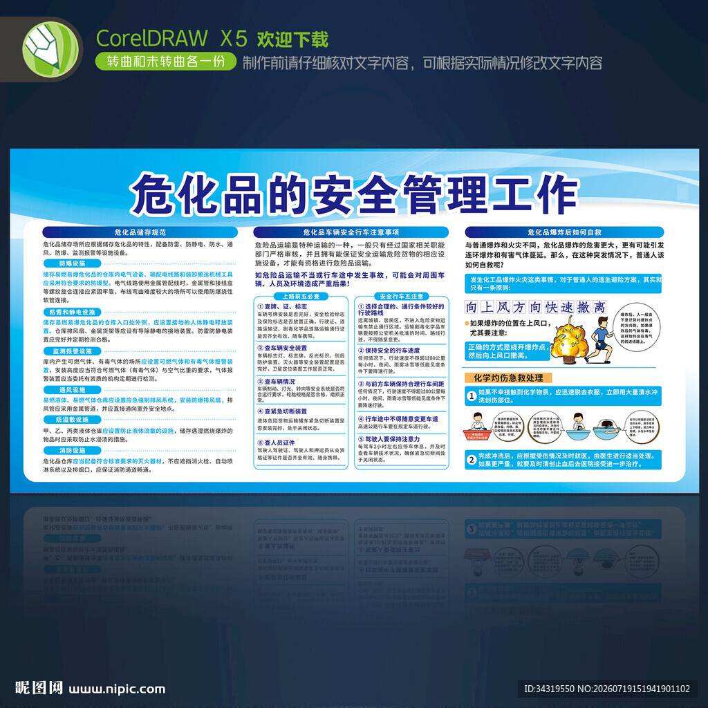 危险化学品安全知识宣传栏
