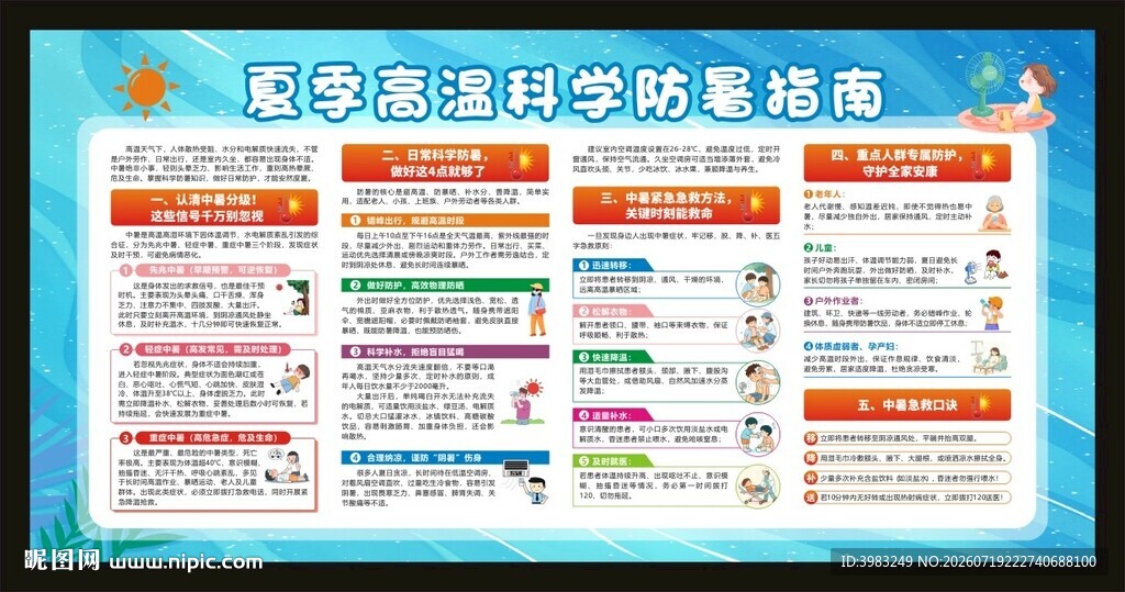 夏季高温科学防暑指南