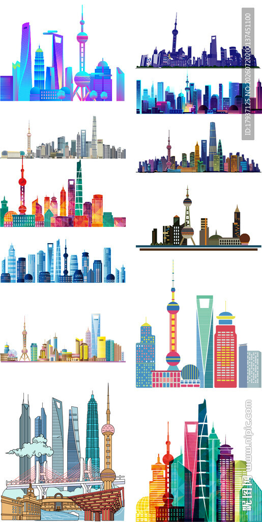 上海城市建筑旅游剪影