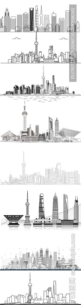 上海城市建筑旅游剪影