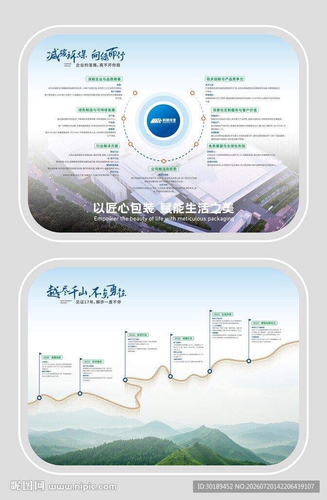 企业公司文化墙品牌墙设计