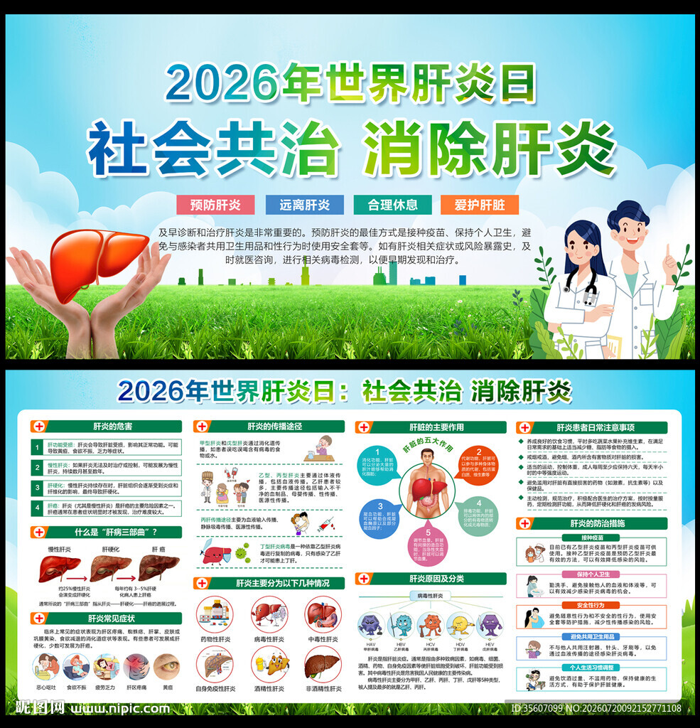 世界肝炎日健康科普知识