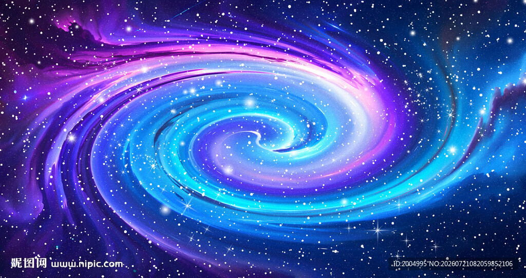 唯美旋涡星空宇宙太空