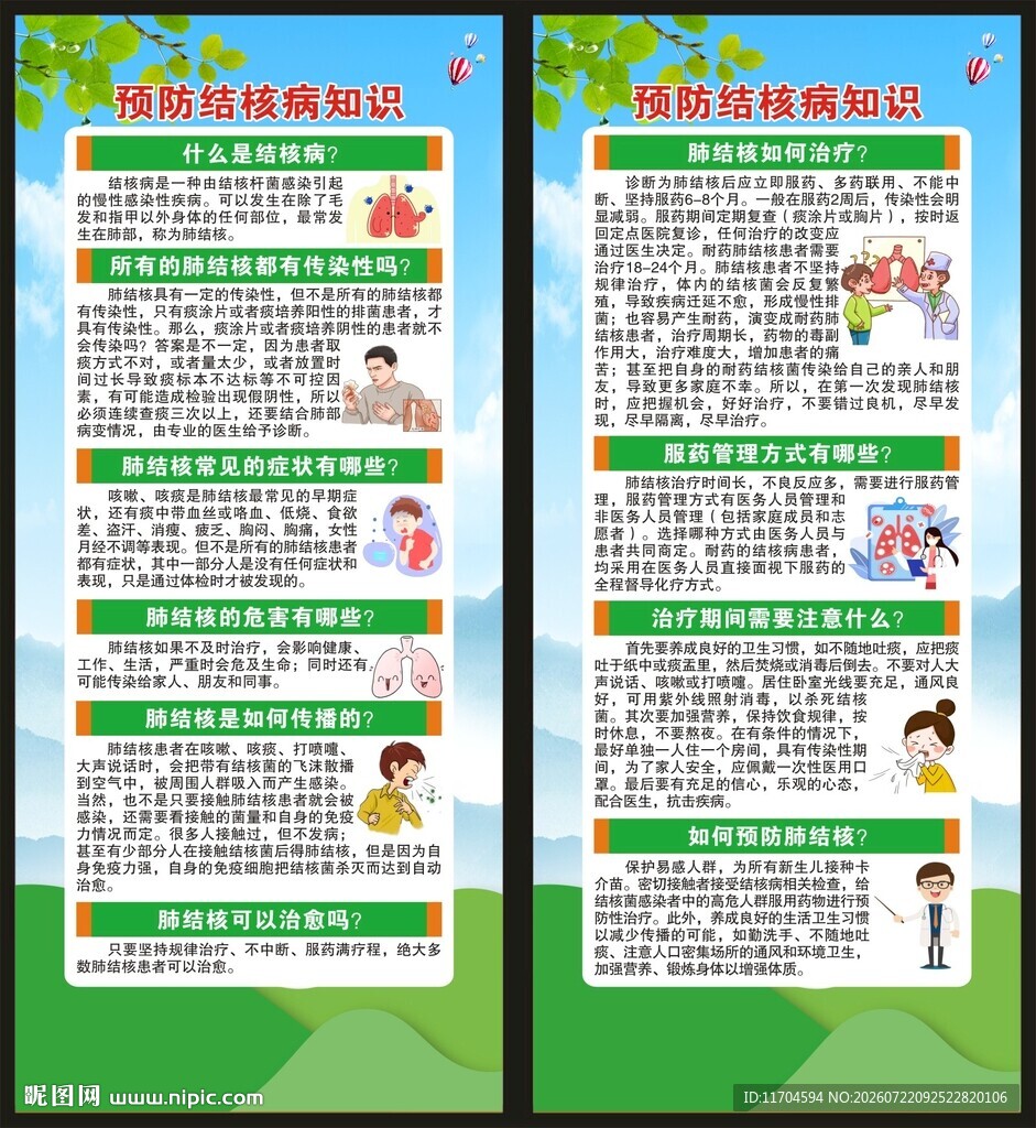 世界防治结核病日展架