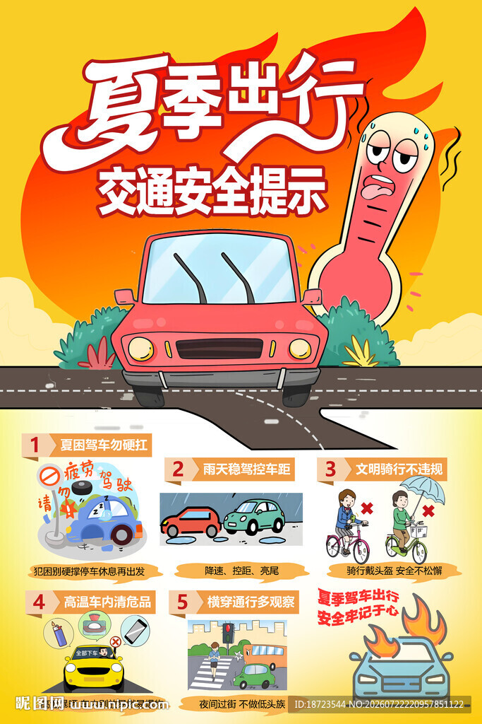 夏季出行交通