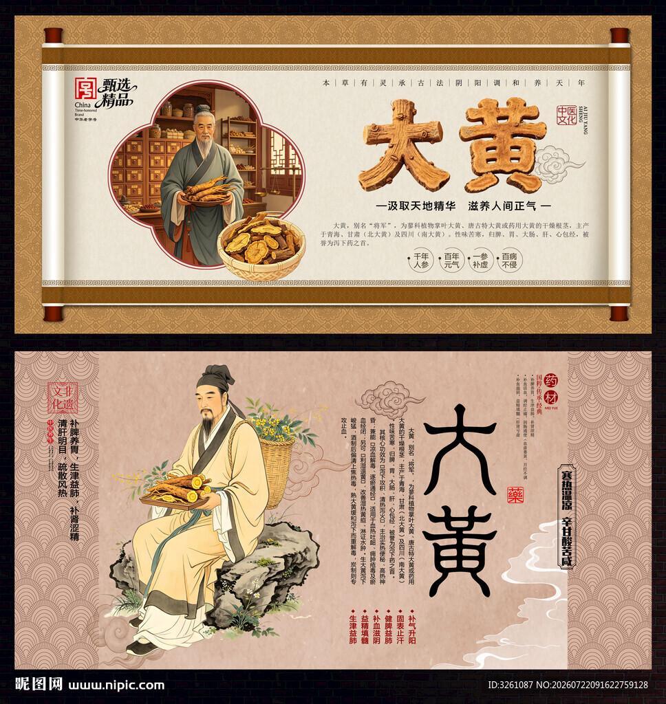 大黄药材