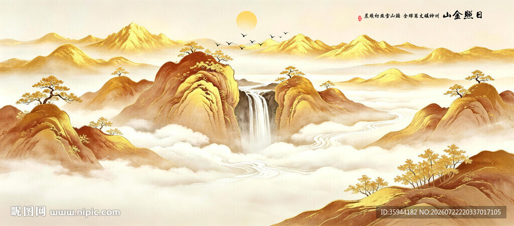 日照金山