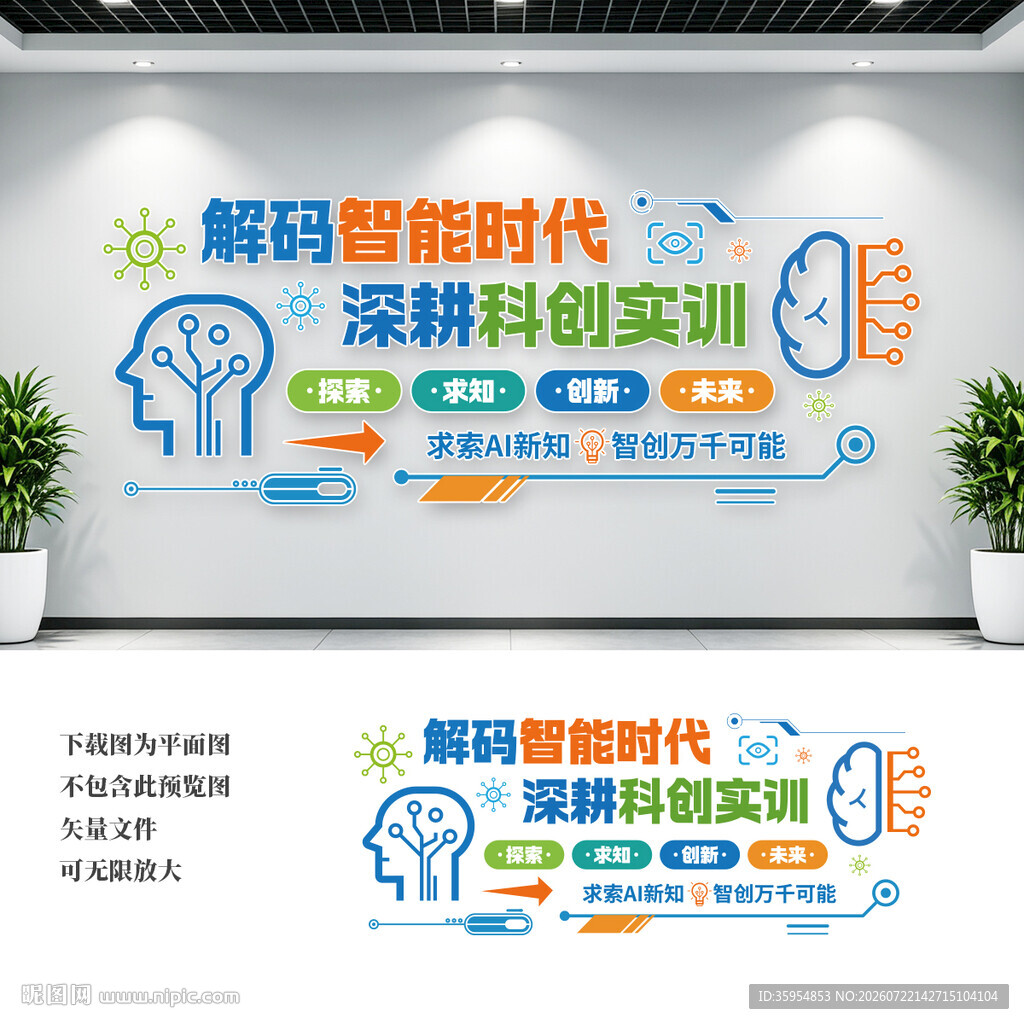 AI人工智能文化墙