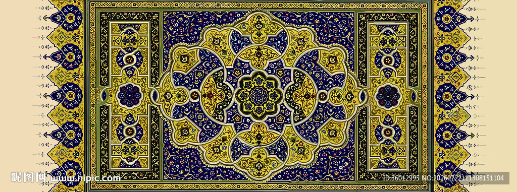 精美几何图案传统装饰画