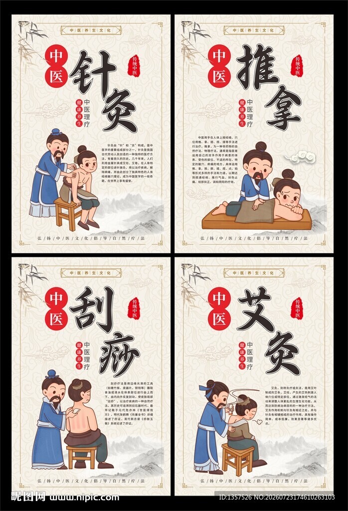 中医养生展板