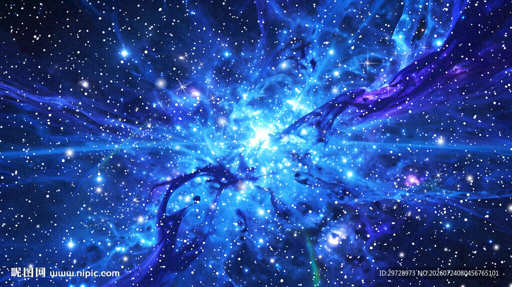 蓝色星空
