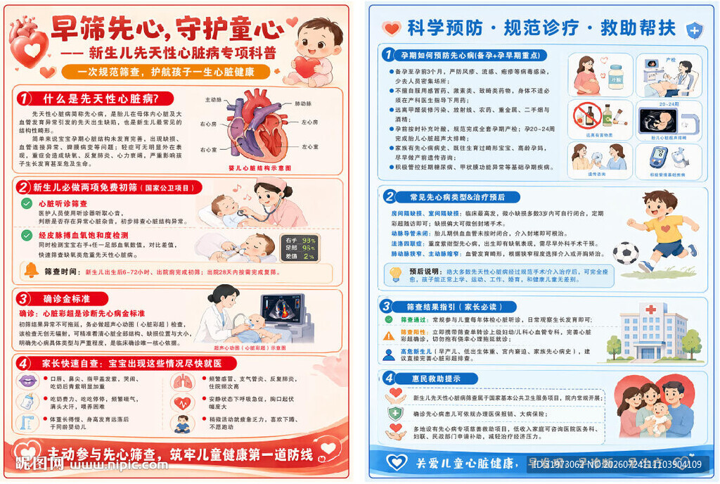 先天性心脏病彩页