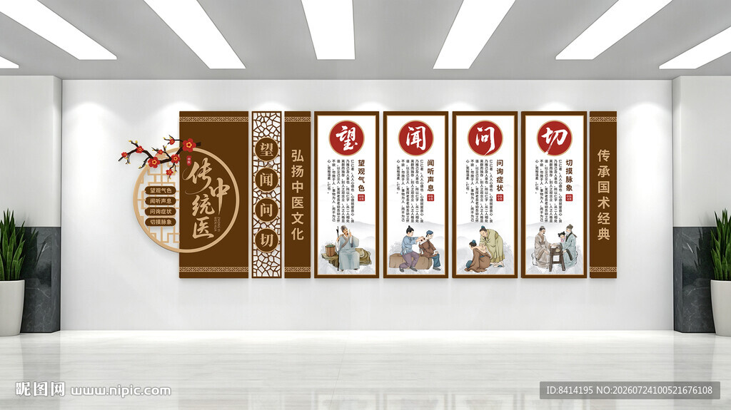 中医养生文化墙