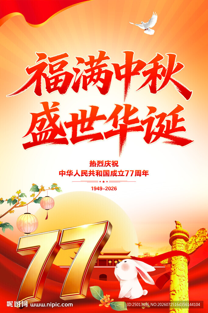 中国国庆海报