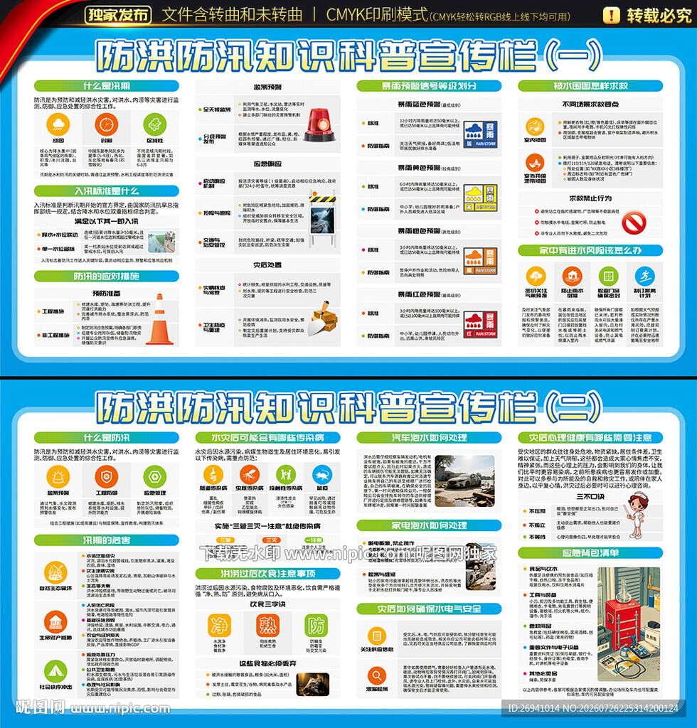 防洪防汛知识科普宣传栏