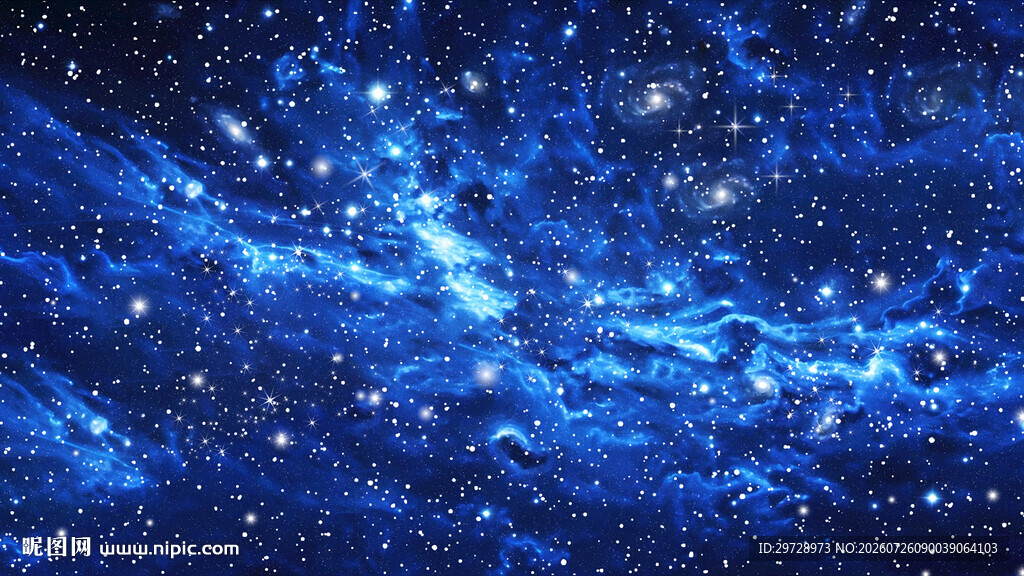 蓝色星空
