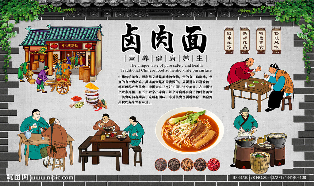 卤肉面
