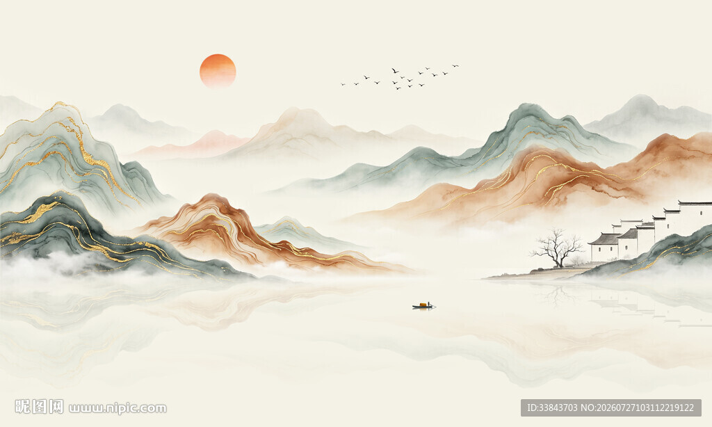 意境水墨画