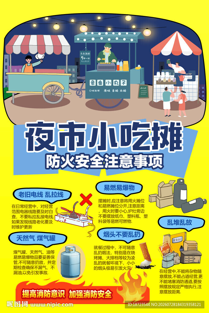 夜市小吃摊