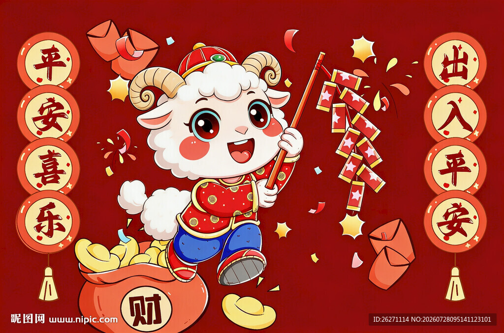 萌羊贺岁迎新春