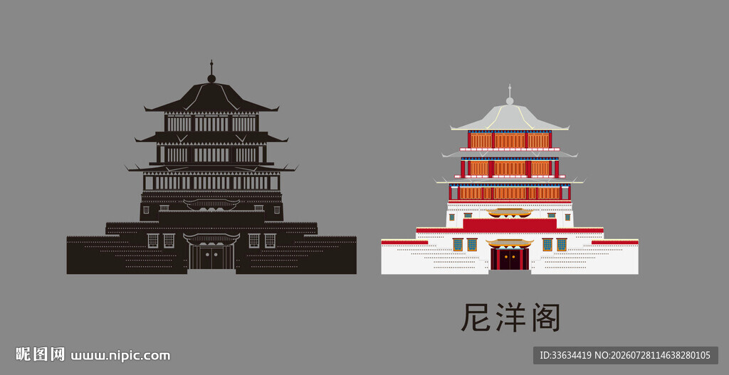 林芝尼洋阁