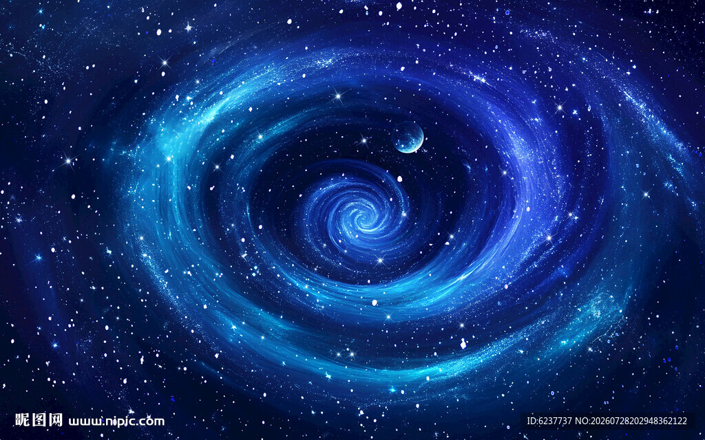 漩涡星空天顶画