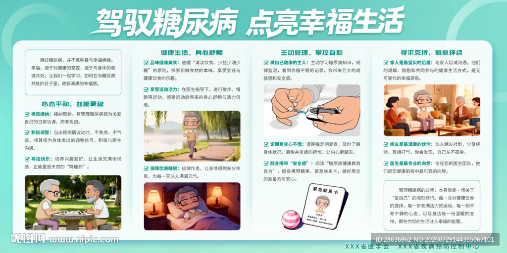 糖尿病宣传栏