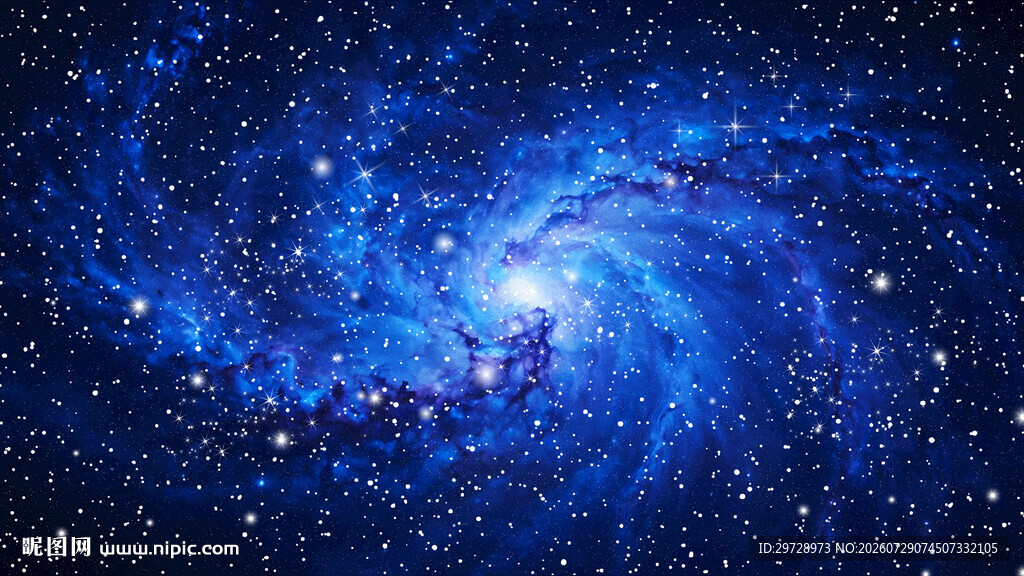 蓝色星空