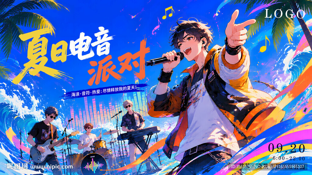 夏日热浪音乐节图片