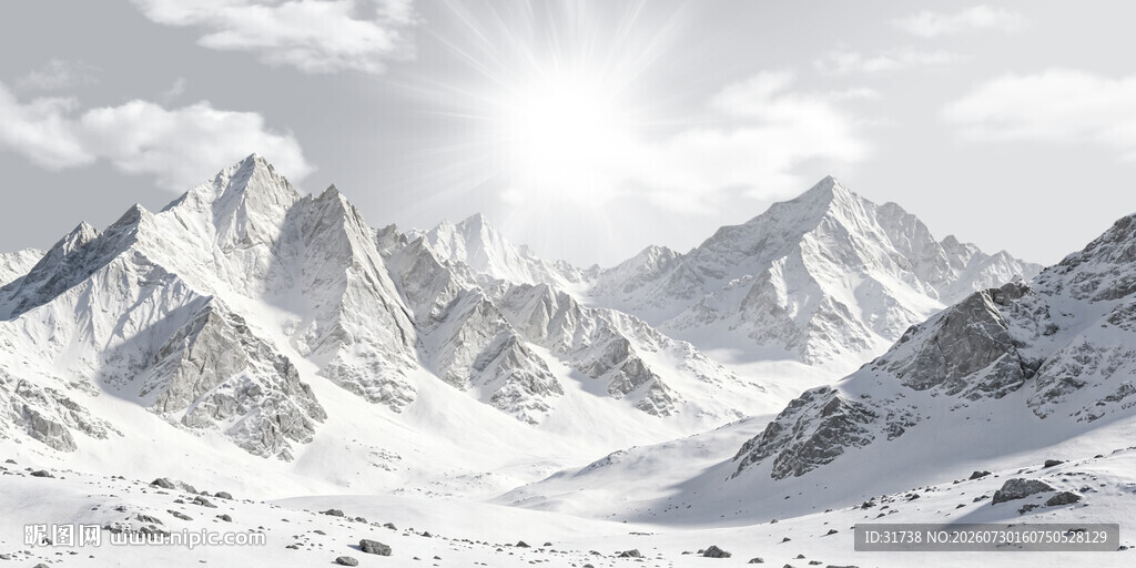 珠峰雪山