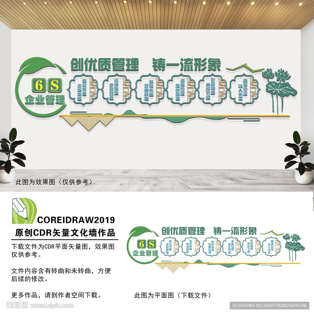 6s企业管理文化墙