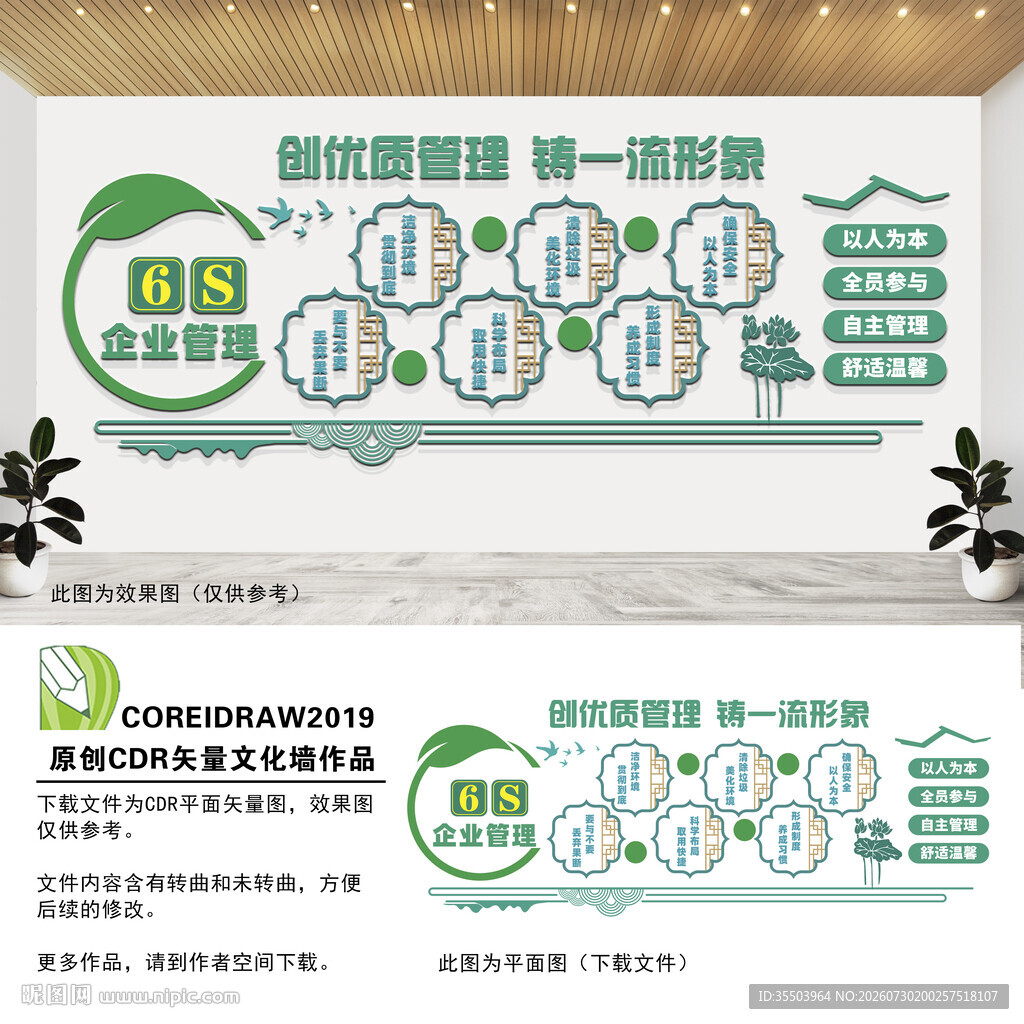 6s企业管理文化墙