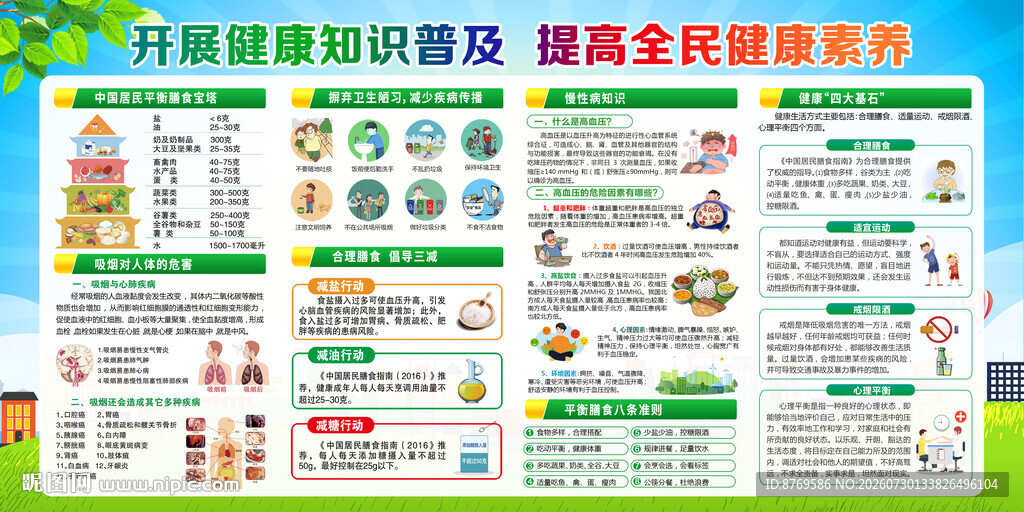 秋季健康教育宣传栏
