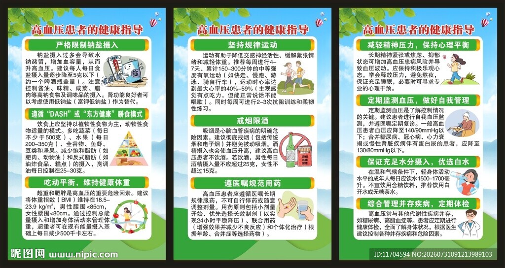 全国高血压日海报