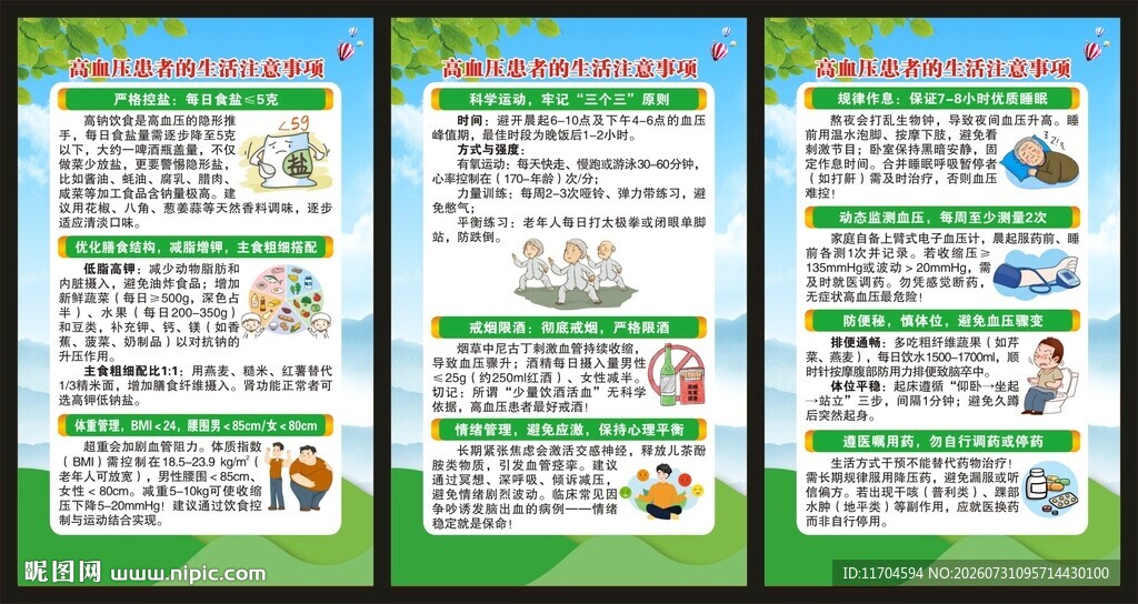 全国高血压日海报