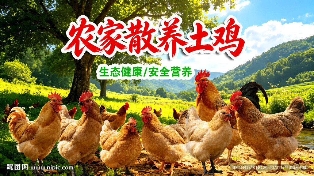 土鸡 
