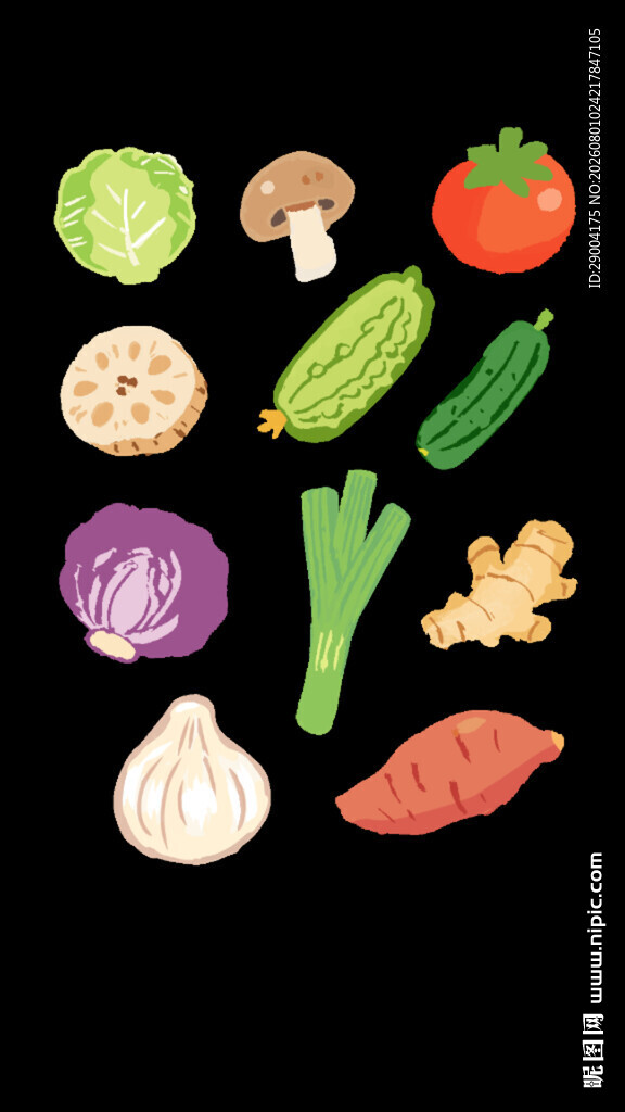 多彩新鲜蔬菜大集合